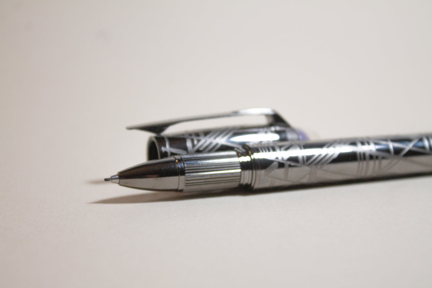 Pre-Owned Montblanc Metal StarWalker SpaceBlue Rollerball/Fineliner