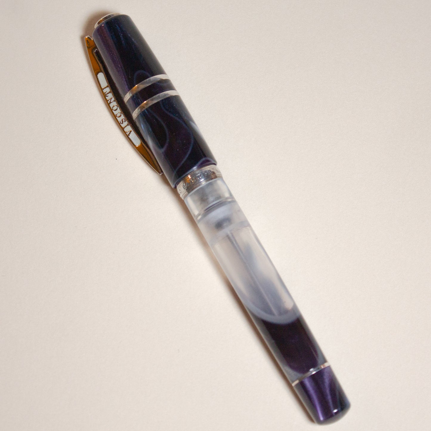 Pre-Owned Visconti Homo Sapiens Midnight in Florence - Stub 1.3