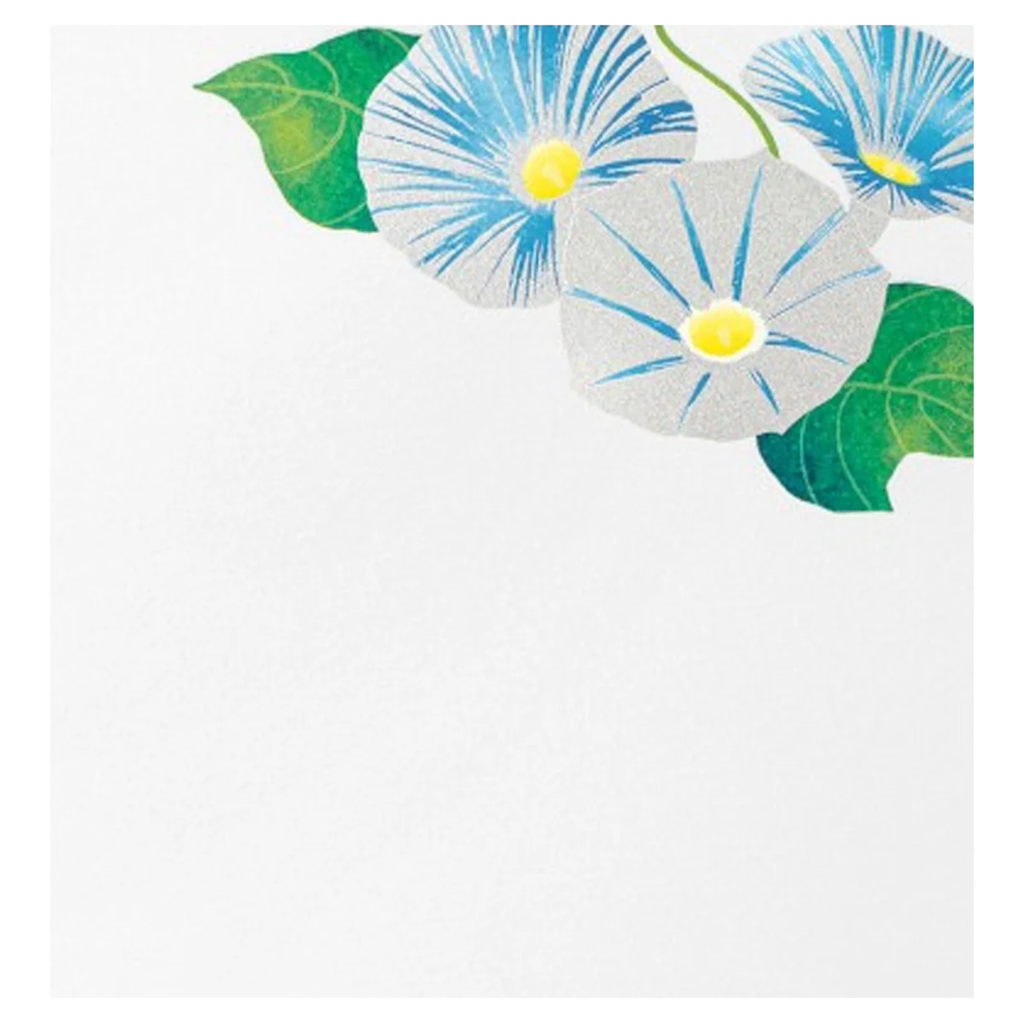 Midori Letterpad - Morning Glory (Silk Printing)