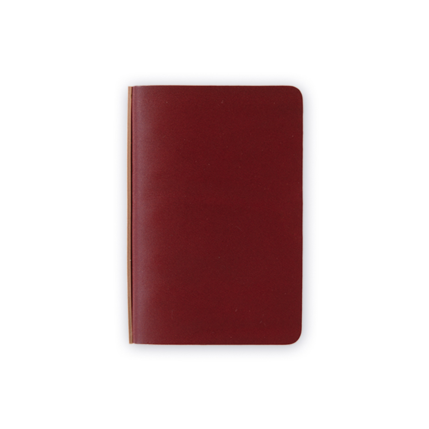 PLOTTER Mini 5 Size Liscio 6-Ring Leather Binder - Red Brown (Limited Edition BOX)
