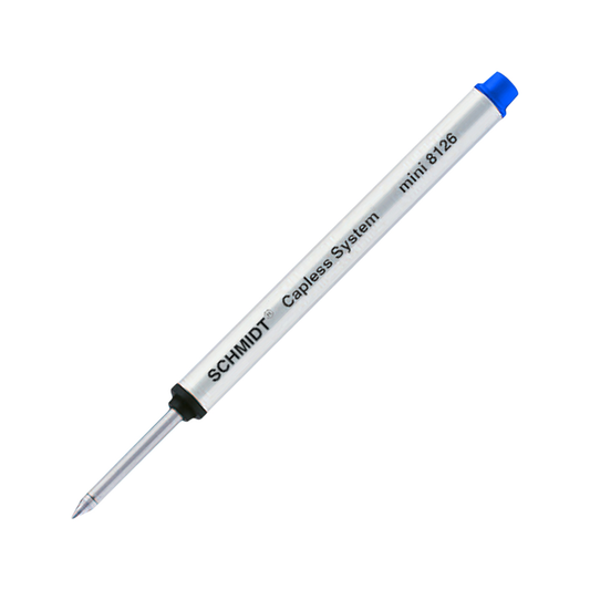 Schmidt Mini Capless Rollerball Refills - Blue (Fine .6mm)