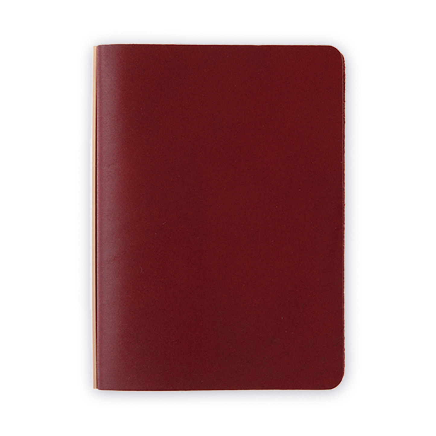 PLOTTER Mini Size Liscio 6-Ring Leather Binder - Red Brown (Limited Edition BOX)