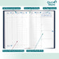 Quo Vadis 2026 Minister Weekly Planner - Texas Violet