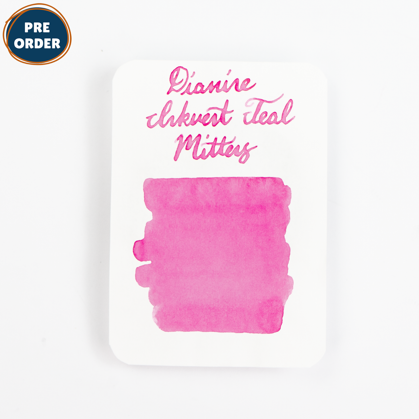 Diamine Mittens (50ml) Bottled Ink (Pigment) - Teal Edition