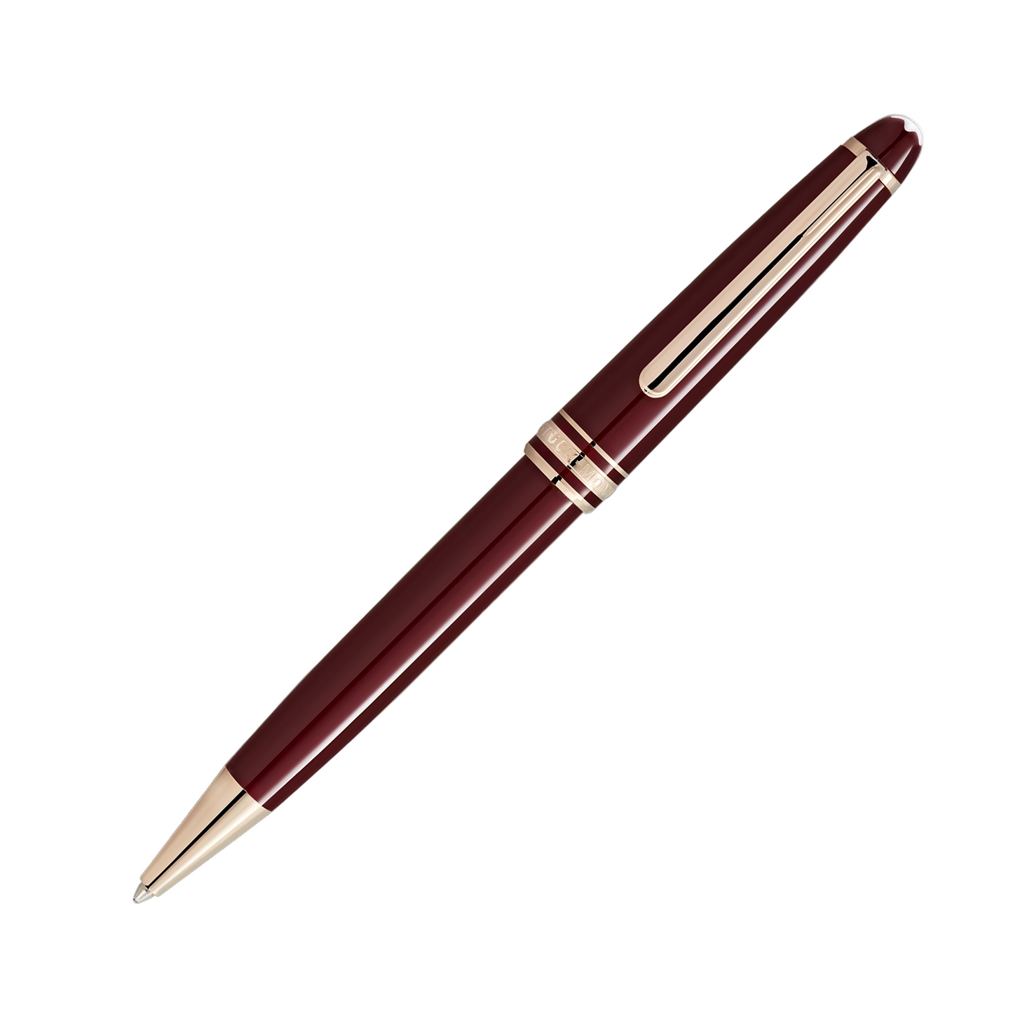 Montblanc 164 Meisterstuck Ballpoint - Burgundy Red (Classique)