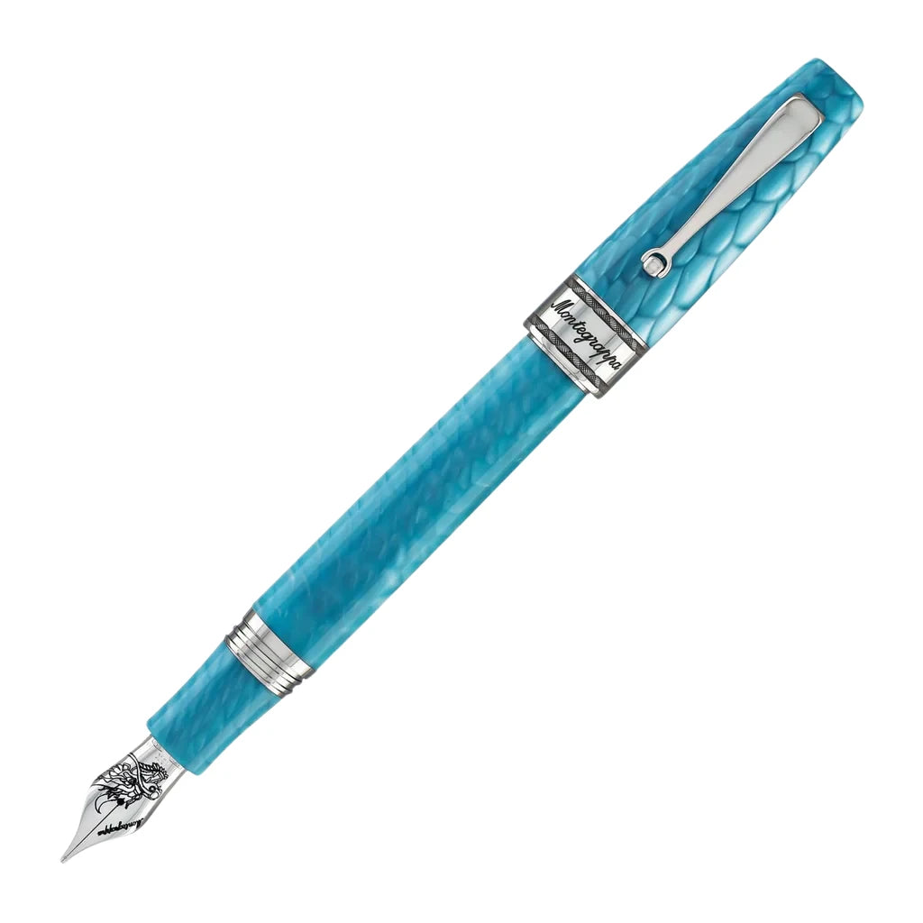 Montegrappa Year of the Dragon Fountain Pen - Juma Laguna Blue (Limited Edition)