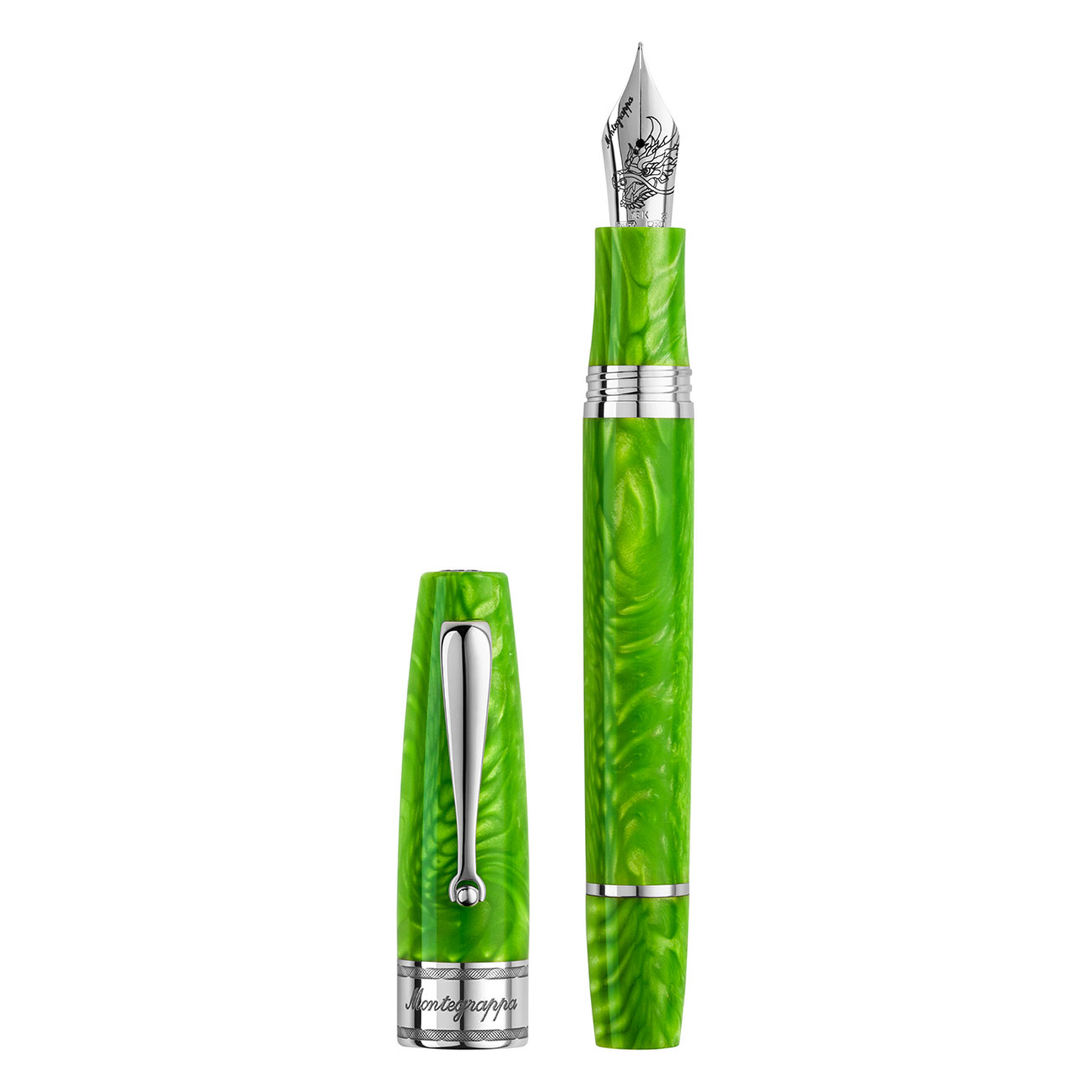 Montegrappa Year of the Dragon Fountain Pen - Juma Mamba Green (Limited Edition)