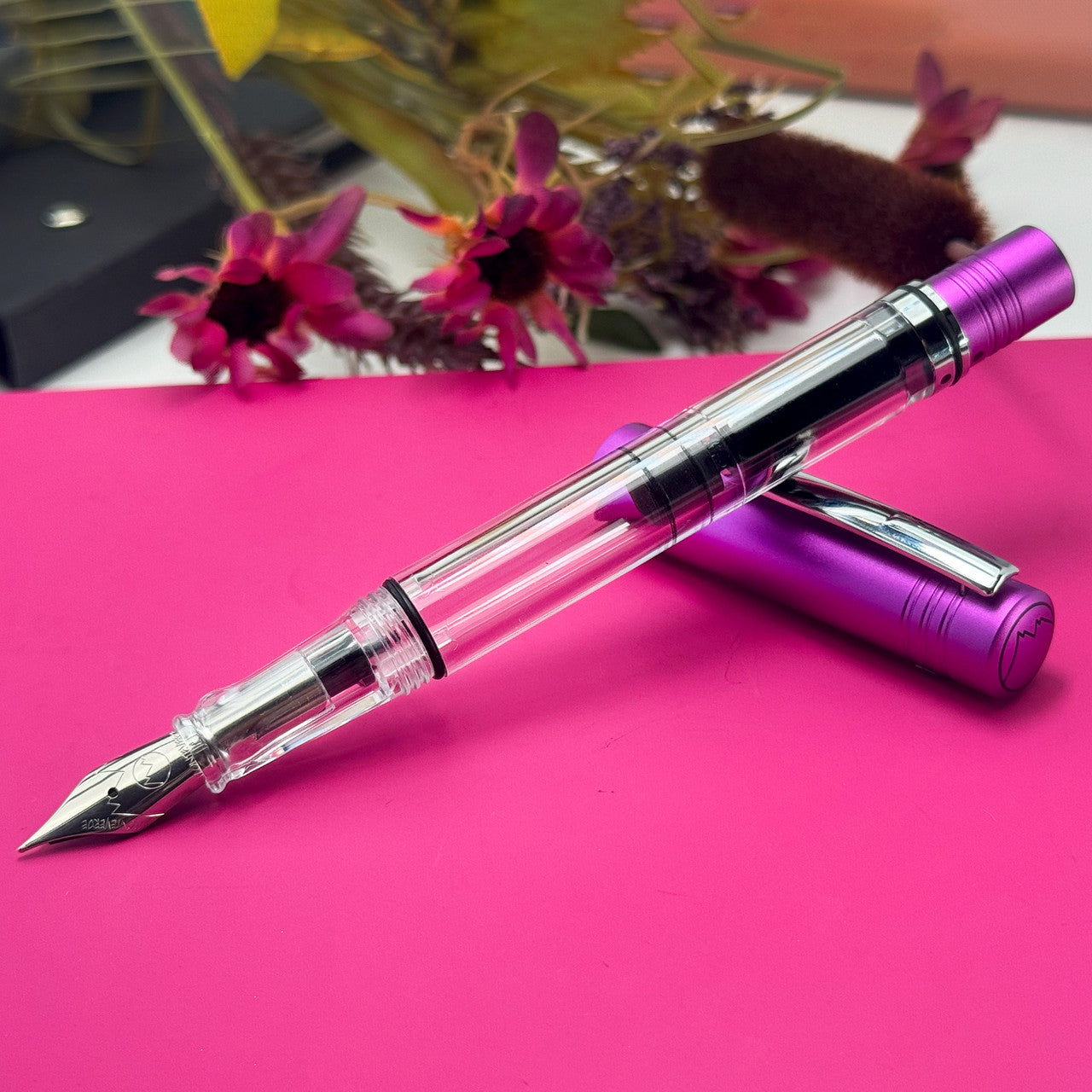 Monteverde MP1 Fountain Pen - Purple Frost
