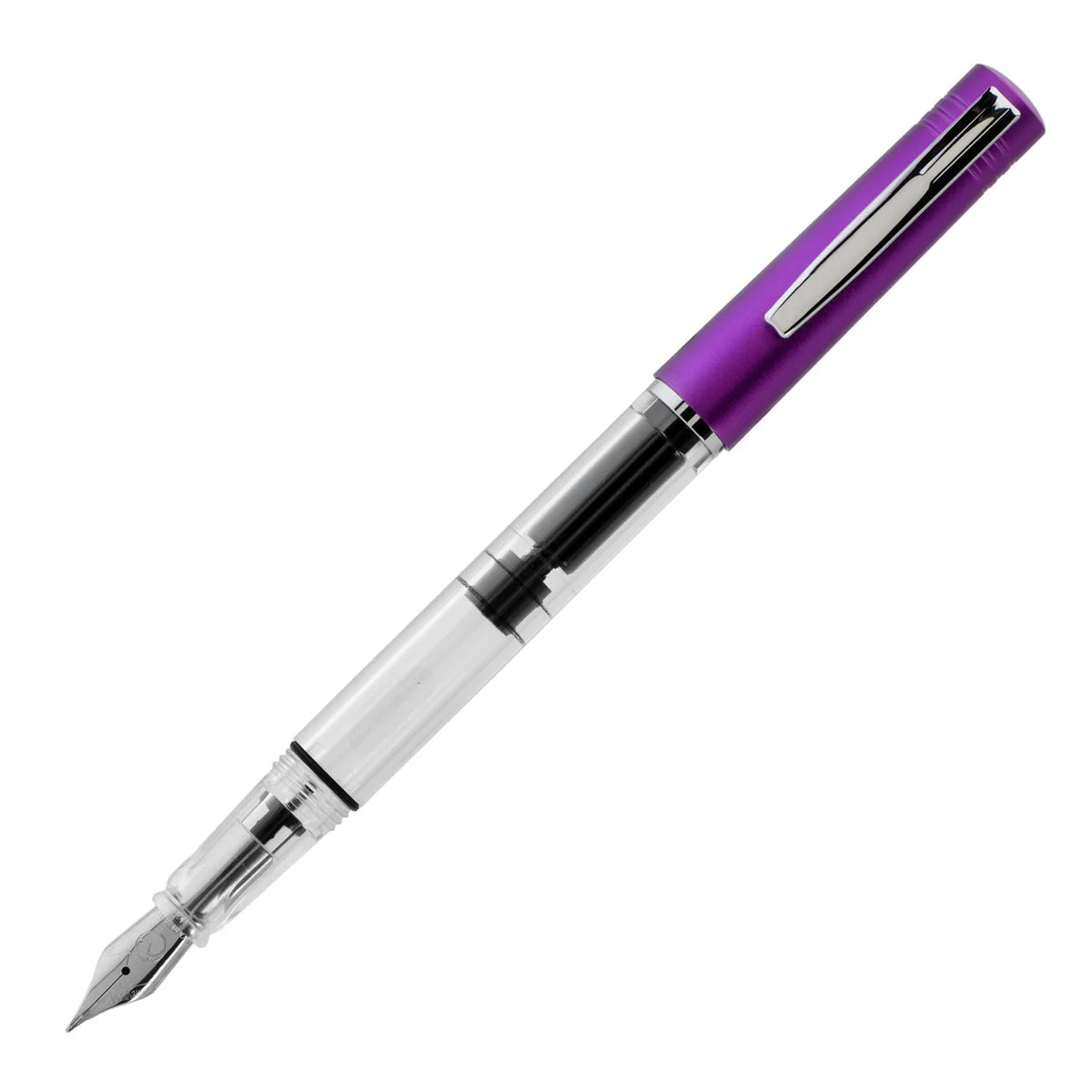 Monteverde MP1 Fountain Pen and Bottled Ink Set - Purple Frost (Limited Edition)