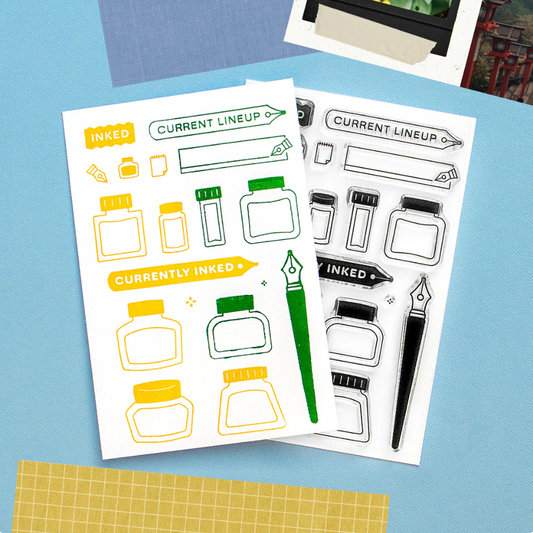 Everyday Explorers Co 4x6 Clear Stamp Set - My Ink Collection