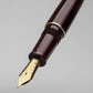 Leonardo Momento Zero Grande Masterpiece Ebonite Fountain Pen - Rosewood (14K Nib)