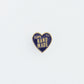 The Superior Labor Heart Logo Pin - Navy