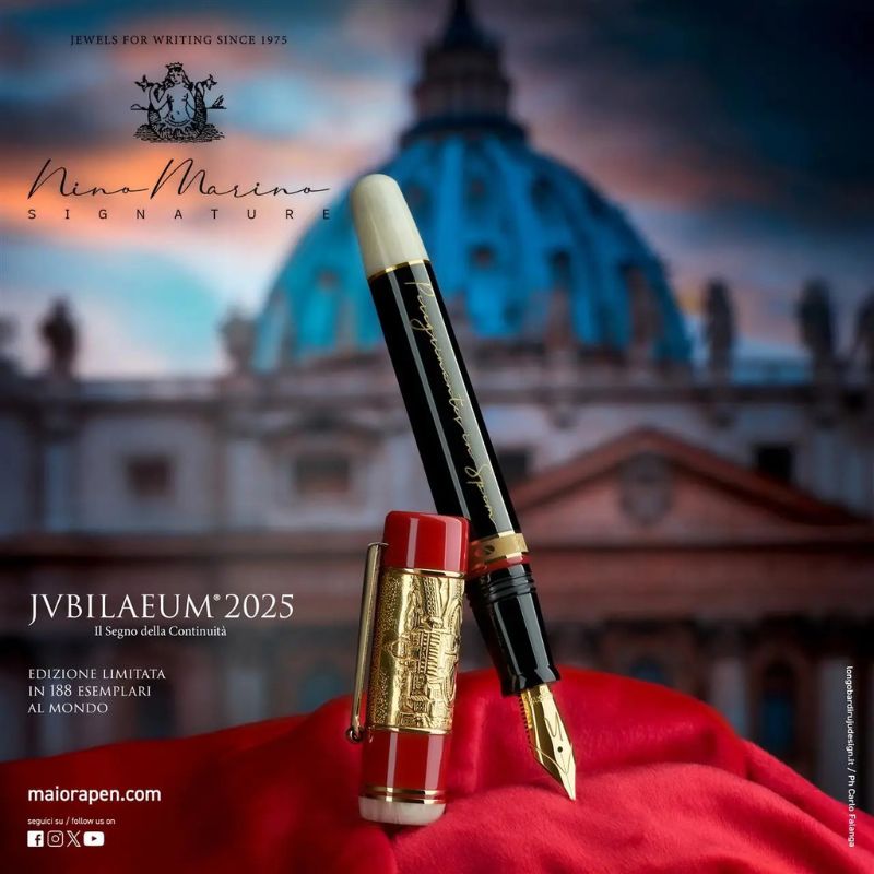 Maiora Nino Marino Signature Jubilaeum 2025 Fountain Pen (Limited Edition)