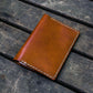 Galen Leather No. 33 Personalized Leather Field Notes Cover - Chocolate Brown