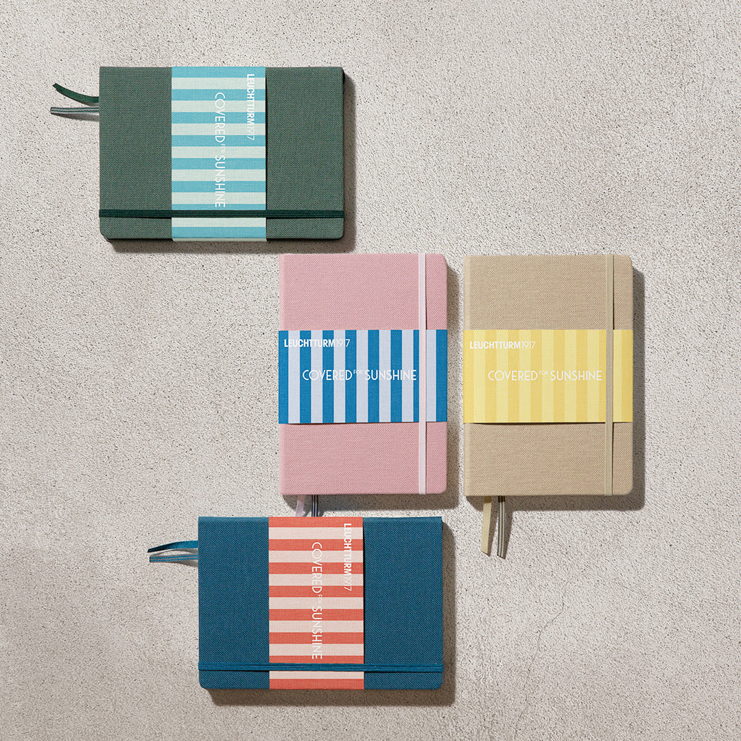 Leuchtturm1917 A5 Medium Hardcover Dotted Notebook - Covered for Sunshine: Pinetree