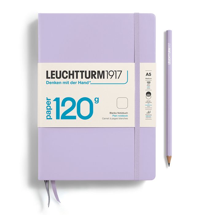 Leuchtturm1917 Edition 120G A5 Plain Notebook - Lilac