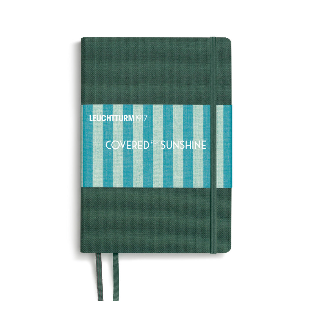 Leuchtturm1917 A5 Medium Hardcover Dotted Notebook - Covered for Sunshine: Pinetree