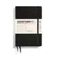 Leuchtturm1917 Paperback B6+ Hardcover Dotted Notebook (219 Numbered Pages) - Black