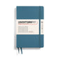 Leuchtturm1917 Paperback B6+ Hardcover Ruled Notebook - Stone Blue