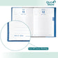 Quo Vadis 2026 Notor Bi-lingual Daily Planner - Texas Bamboo Green (EN/FR)