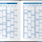 Quo Vadis 2025 Notor Daily Planner - Texas Bamboo