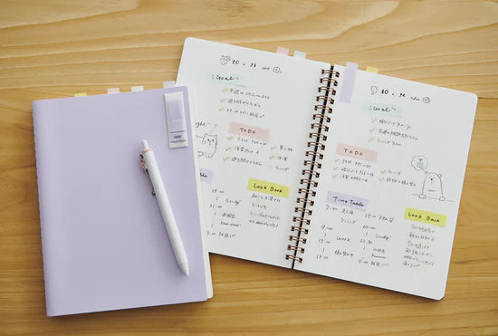 Kanmido Coco Fusen Medium Sticky Notes - Cool Gray