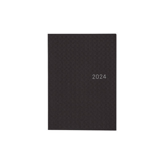 Hobonichi A5 Cousin Hardcover Book HON - Paper Series: Black Gingham