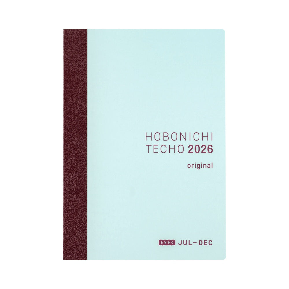 Hobonichi 2026 A6 Techo Original Avec Book - Set of 2 (Mon/Jan Start) (6-Month) (Japanese)