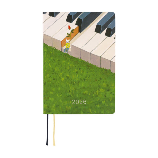 Hobonichi 2026 A6 Techo HON - Hiroko Kubota: Waiting on the Chord