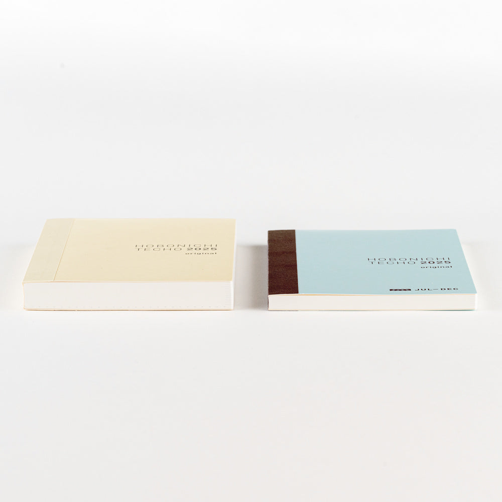 Hobonichi 2027 A6 Techo Original Avec Book - Set of 2 (Mon/Jan Start) (6-Month) (Japanese)