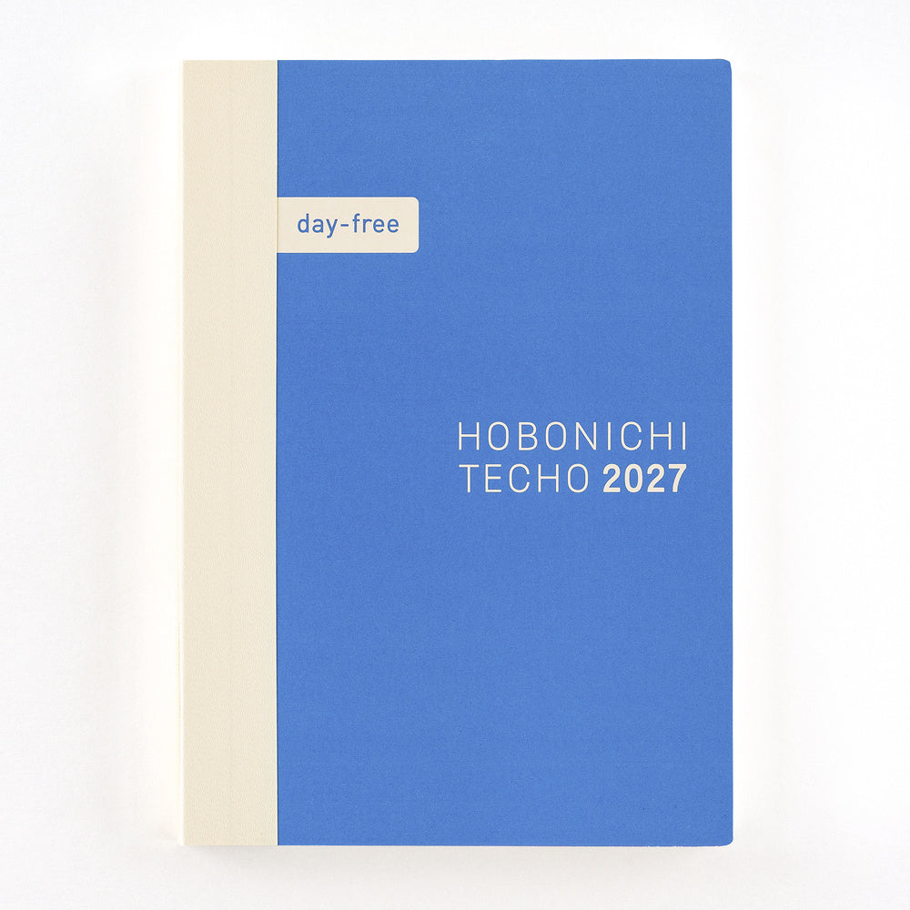 Hobonichi 2027 A6 Techo Day-Free Book (Japanese)