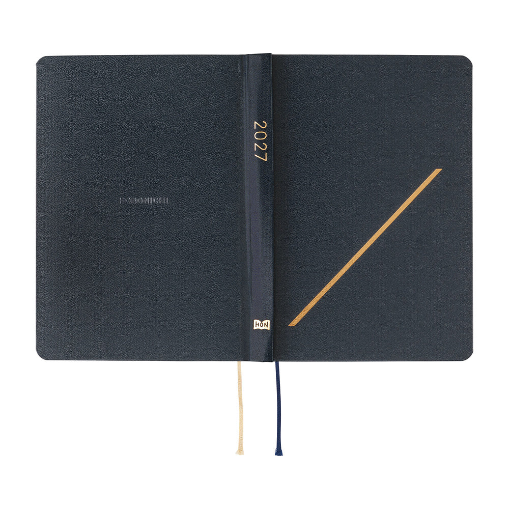 Hobonichi 2027 A6 Techo HON - Slash (Navy)