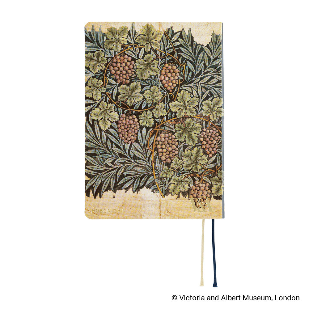 Hobonichi 2027 A6 Techo HON - V&A Series: Vine