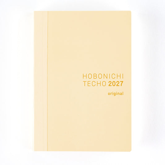 Hobonichi 2027 A6 Techo Original Book (English)