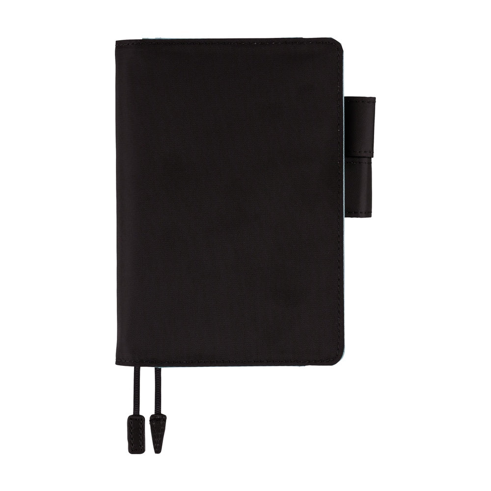 Hobonichi 2026 A6 Techo Book & Cover Set - Black x Clear Blue (English)