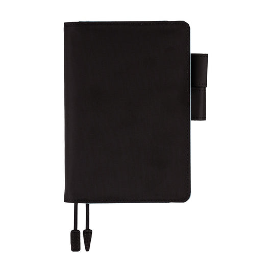 Hobonichi 2026 A6 Techo Book & Cover Set - Black x Clear Blue (English)