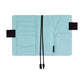 Hobonichi 2026 A6 Techo Book & Cover Set - Black x Clear Blue (English)