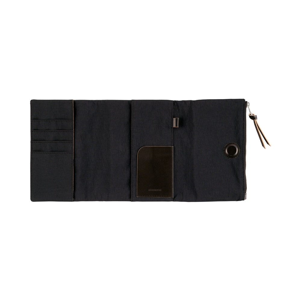 Hobonichi A6 Techo Cover Only - Tragen: Black