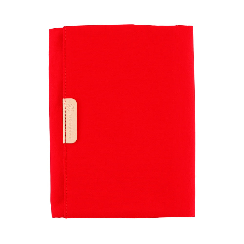 Hobonichi A6 Techo Cover Only - Tragen: Red