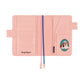 Hobonichi 2026 A6 Techo Book & Cover Set - Candy Stripper: Random Dog & Cat (Pink) (English)
