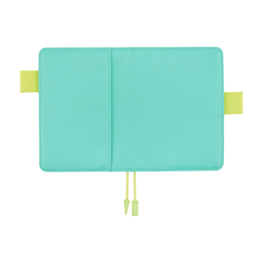 Hobonichi 2026 A6 Techo Book & Cover Set - Aqua Lime (English)