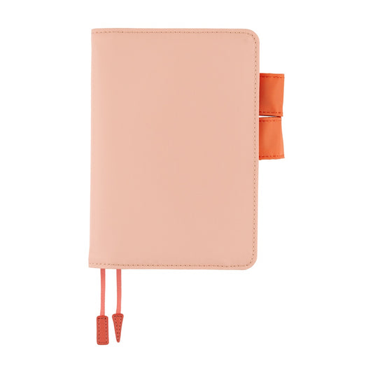 Hobonichi 2026 A6 Techo Book & Cover Set - Airy Flamingo (English)