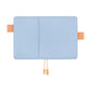 Hobonichi 2026 A6 Techo Book & Cover Set - Powder Blue Shell (English)
