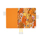 Hobonichi 2026 A6 Techo Book & Cover Set - 100%ORANGE: Squirrel Squadron (English)