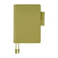 Hobonichi 2026 A6 Techo Book & Cover Set - Leather: Sage Green (English)