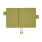 Hobonichi 2026 A6 Techo Book & Cover Set - Leather: Sage Green (English)