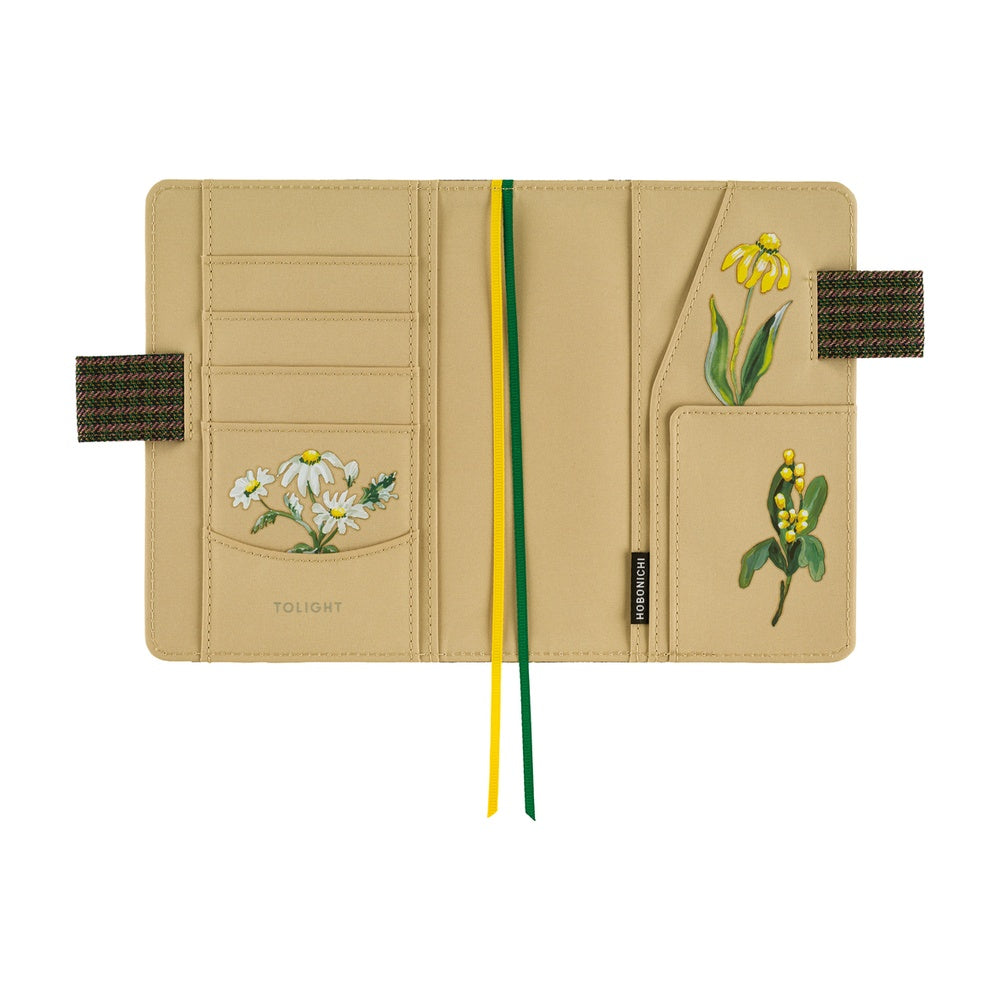 Hobonichi 2026 A6 Techo Book & Cover Set - Tolight: Garden of Botany (English)