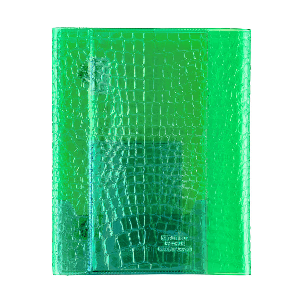 Hobonichi A6 Techo Cover Only - beautiful people: Nothing to Hide (Green)