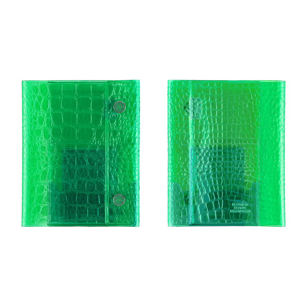Hobonichi A6 Techo Cover Only - beautiful people: Nothing to Hide (Green)