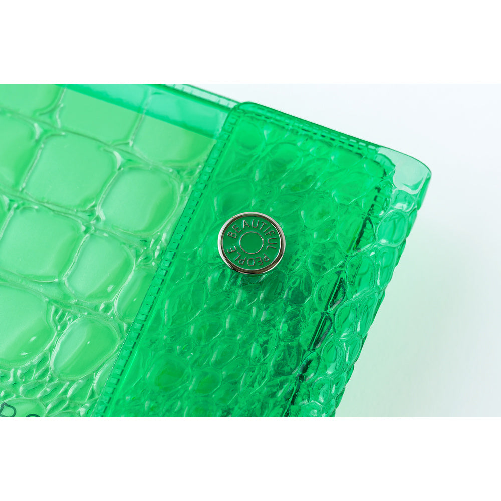 Hobonichi A6 Techo Cover Only - beautiful people: Nothing to Hide (Green)